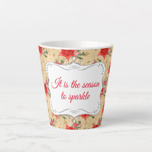 Personalisiertes Blumenmuster Milchtasse