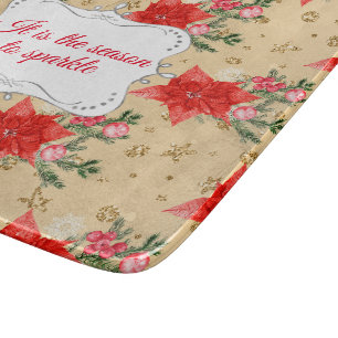 Personalisiertes Blumenmuster Schneidebrett