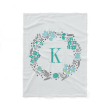 Personalisiertes Blumenwreath-u.