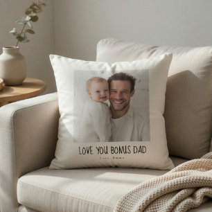 Personalisiertes Bonus-Daddy-Foto Benutzerdefini Kissen