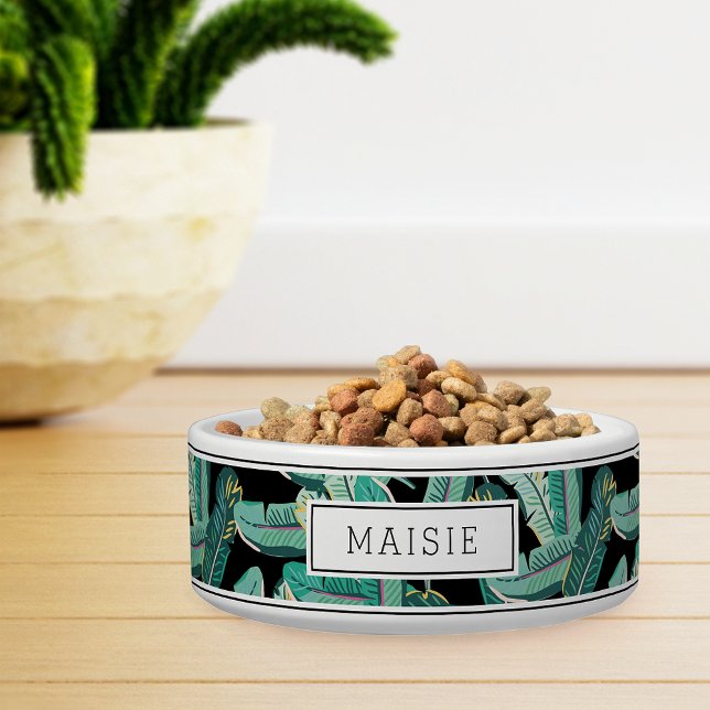 Personalisiertes botanisches Leaf Muster Napf (Von Creator hochgeladen)