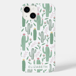 personalisiertes botanisches Muster Case-Mate iPhone 14 Hülle