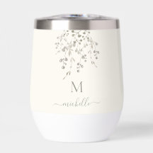 Personalisiertes botanisches Wasserfarben-Monogram