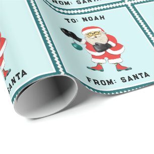 Personalisiertes Boxen-Geschenk zu den Feiertagen Geschenkpapier