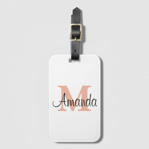 Personalisiertes Brautjungfern-Geschenk Minimalist Gepäckanhänger