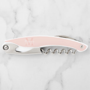 Personalisiertes Brautjungfern-Monogramm und Name Kellnermesser