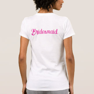 Personalisiertes Brautjungfern Tribe-Shirt | Braut T-Shirt