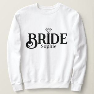 Personalisiertes Brautname 2023 Sweatshirt