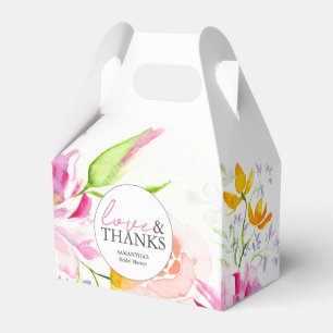 Personalisiertes Brautparty Gefälligkeitsboxen Flo Geschenkschachtel