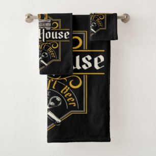 Personalisiertes BrewHouse Best Craft Bier Ale Bar Badhandtuch Set