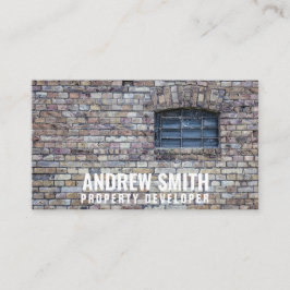 Personalisiertes "Brick Housing" (amerikanisch) Visitenkarte