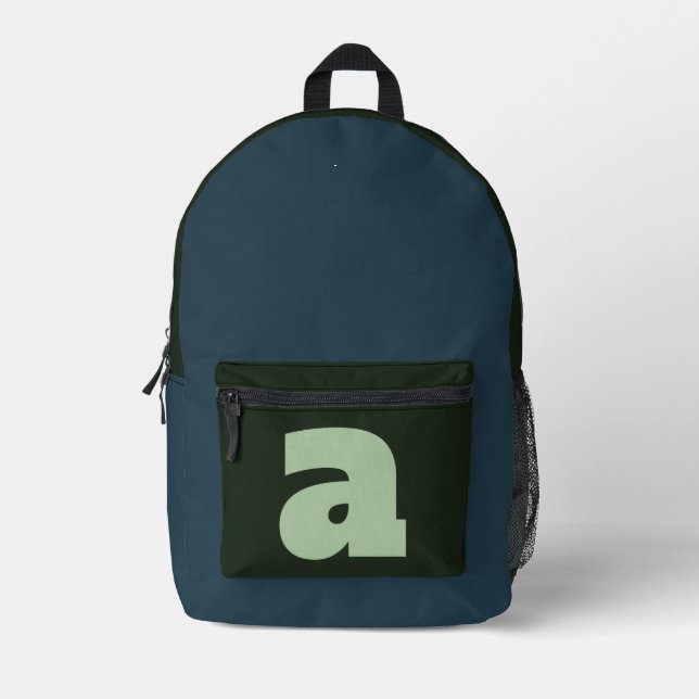 Personalisiertes Briefgeschenk Bedruckter Rucksack (Vorderseite)