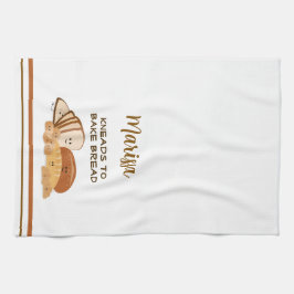 Personalisiertes Brot Lover Geschirrtuch