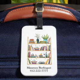 Personalisiertes Buch Gepäckanhänger