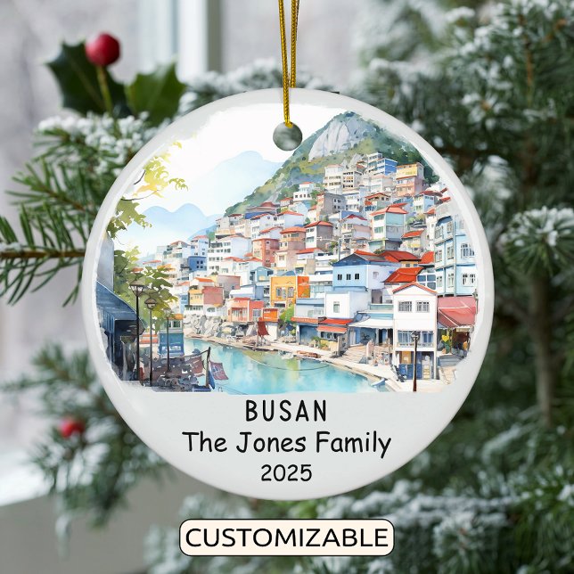Personalisiertes Busan-Ornament, Südkorea Keramik Ornament (Von Creator hochgeladen)
