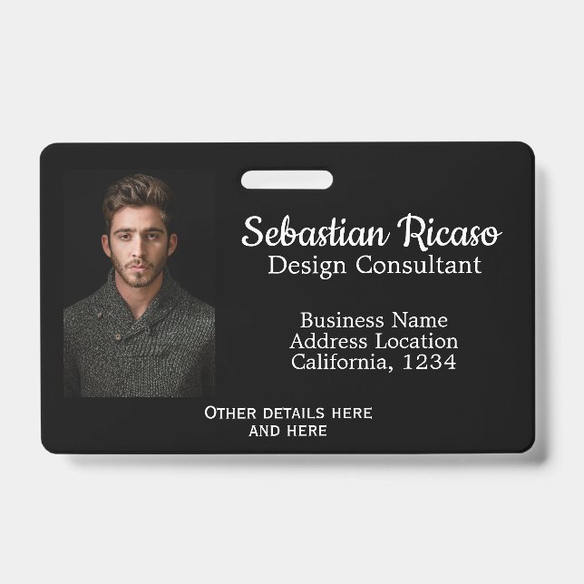 Personalisiertes Business Ausweis (Vorderseite)