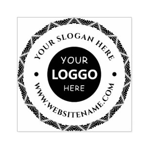 Personalisiertes Business-Logo für die Briefmarke  Gummistempel