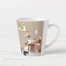 Personalisiertes Café Milchtasse