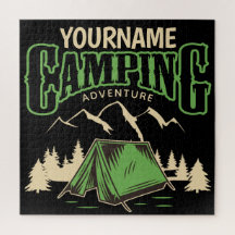 Personalisiertes Camping Familiencampingabenteuer