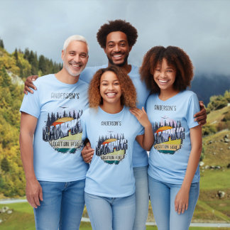 Personalisiertes Camping T-Shirt