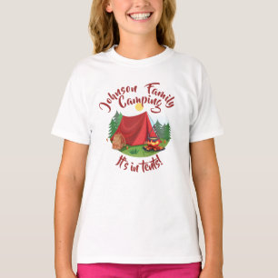 Personalisiertes Camping-T-Shirt T-Shirt
