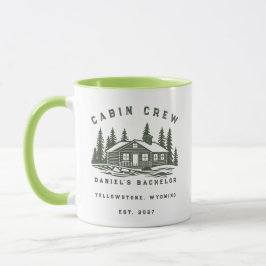Personalisiertes Camping-Wochenende-Junggesellenab Tasse