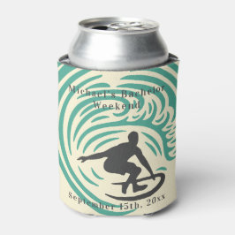 Personalisiertes Can Cooler Bachelor Surfwoche Dosenkühler