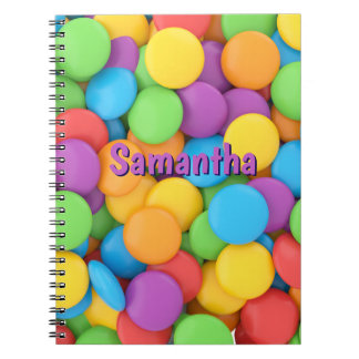 Personalisiertes Candy-Notizbuch – Joy Drops Schul Notizblock