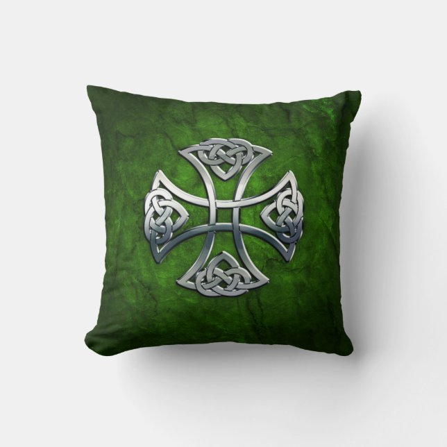 Personalisiertes Celtic Cross Kissen (Vorderseite)
