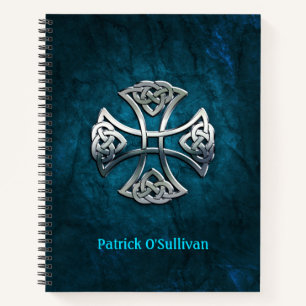 Personalisiertes Celtic Cross Notizbuch