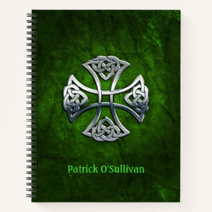 Personalisiertes Celtic Cross Notizbuch