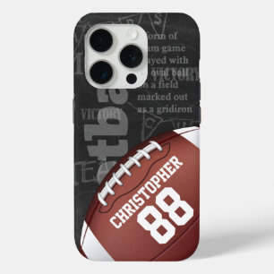 Personalisiertes Chalkboard American Football Case-Mate iPhone Hülle