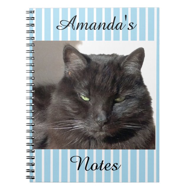 Personalisiertes Chat-Notebook Notizblock (Vorderseite)