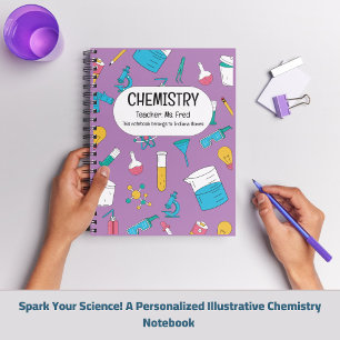 Personalisiertes Chemie-Notizbuch – Benutzerdefini Notizbuch
