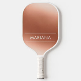 Personalisiertes Chic-Roségold-Pickleball-Schläger Pickleball Schläger