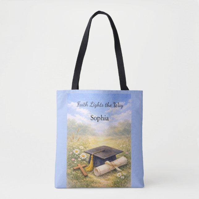 Personalisiertes christliches Geschenk zur Abschlu (Vorderseite)