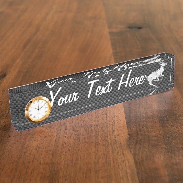 Personalisiertes Chrom-laufender Namensplakette (Seite)