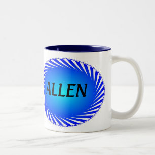 Personalisiertes Coffe Muge - Allen Zweifarbige Tasse