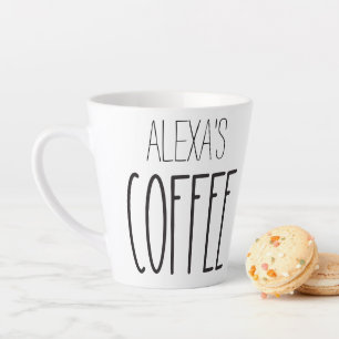 Personalisiertes Coffee-Tasse-Geschenk mit Namen Milchtasse