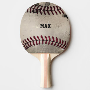 Personalisiertes Cooles Grunge Baseball Ping Pong Tischtennis Schläger