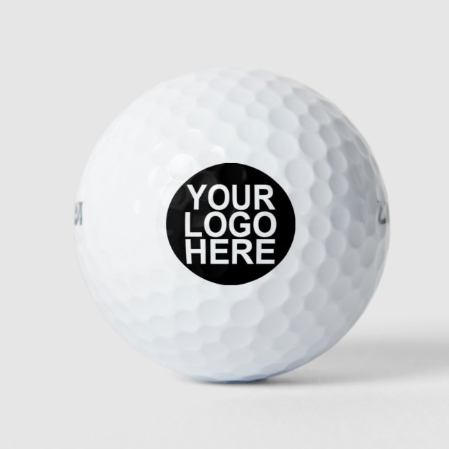 Personalisiertes Corporate-Business-Logo Golfball (Vorderseite)