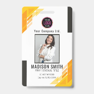 Personalisiertes Corporate Employee ID Abzeichen B Ausweis