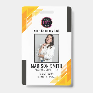 Personalisiertes Corporate Employee ID Abzeichen B Ausweis