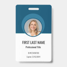 Personalisiertes Corporate Employee ID Abzeichen B