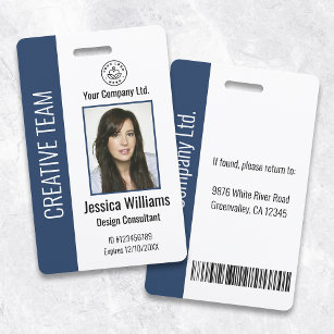 Personalisiertes Corporate Employee ID Abzeichen B Ausweis