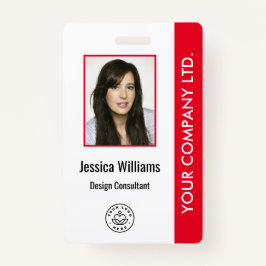 Personalisiertes Corporate Mitarbeiter-ID-Abzeiche Ausweis