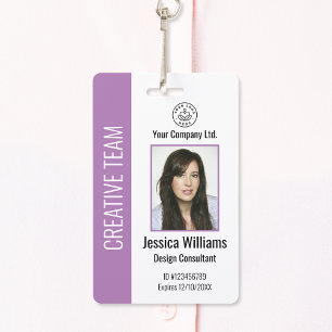 Personalisiertes Corporate Mitarbeiter-ID-Abzeiche Ausweis