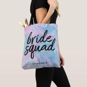 Personalisiertes Cotton Candy Bridge Tote Bag