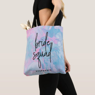 Personalisiertes Cotton Candy Bridge Tote Bag
