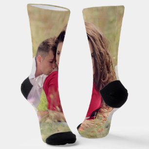Personalisiertes Couple Foto Socken